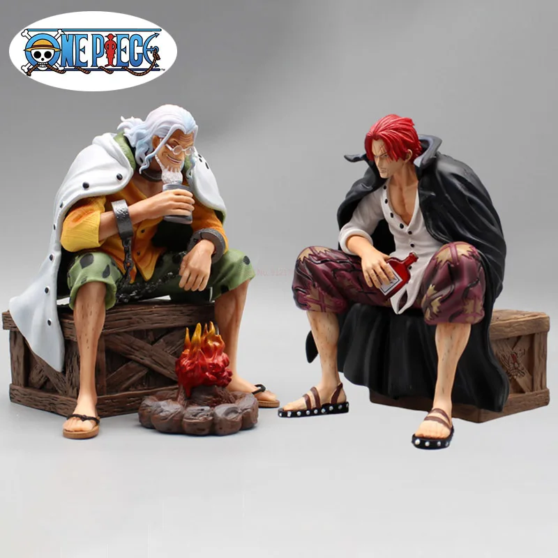 

One Piece Figure Silvers Rayleigh Shanks Anime Figures Silvers Rayleigh Special Bonfire Delivery Figures Pvc Collection Toy Gift