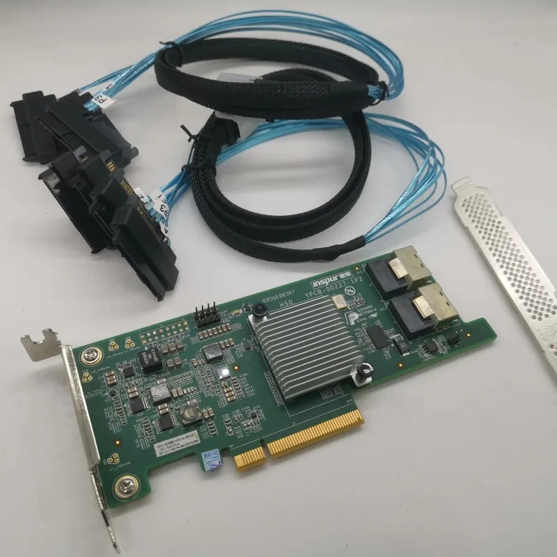 Фото 9207-8i PCIE3.0 6Gbps HBA LSI FW:P20 IT Mode ZFS FreeNAS UnRAID 2*8087 SAS/SATA №2