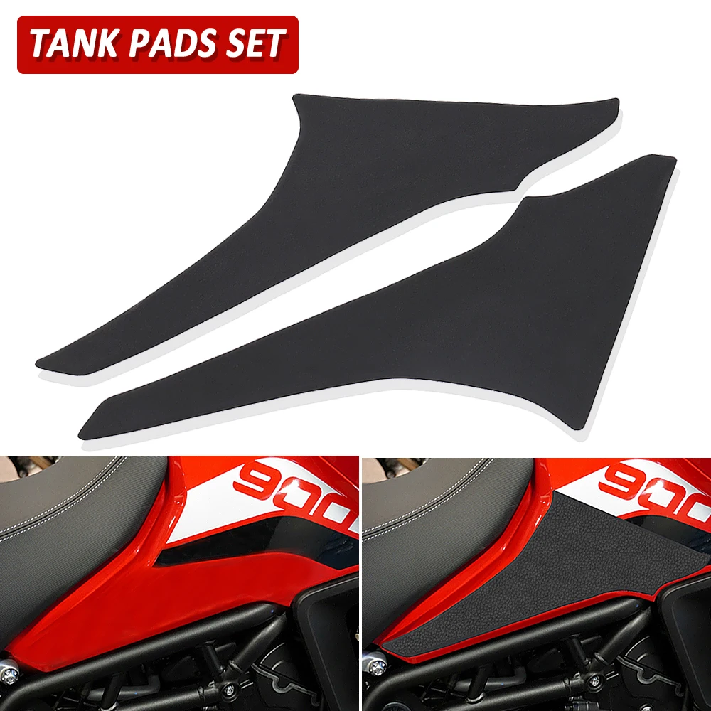 

Fit For Tiger 900 Tank Knee Pads Set Motorcycle Grip Anti Slip Fuel Tank Protection Stickers Kit Fit For Tiger900