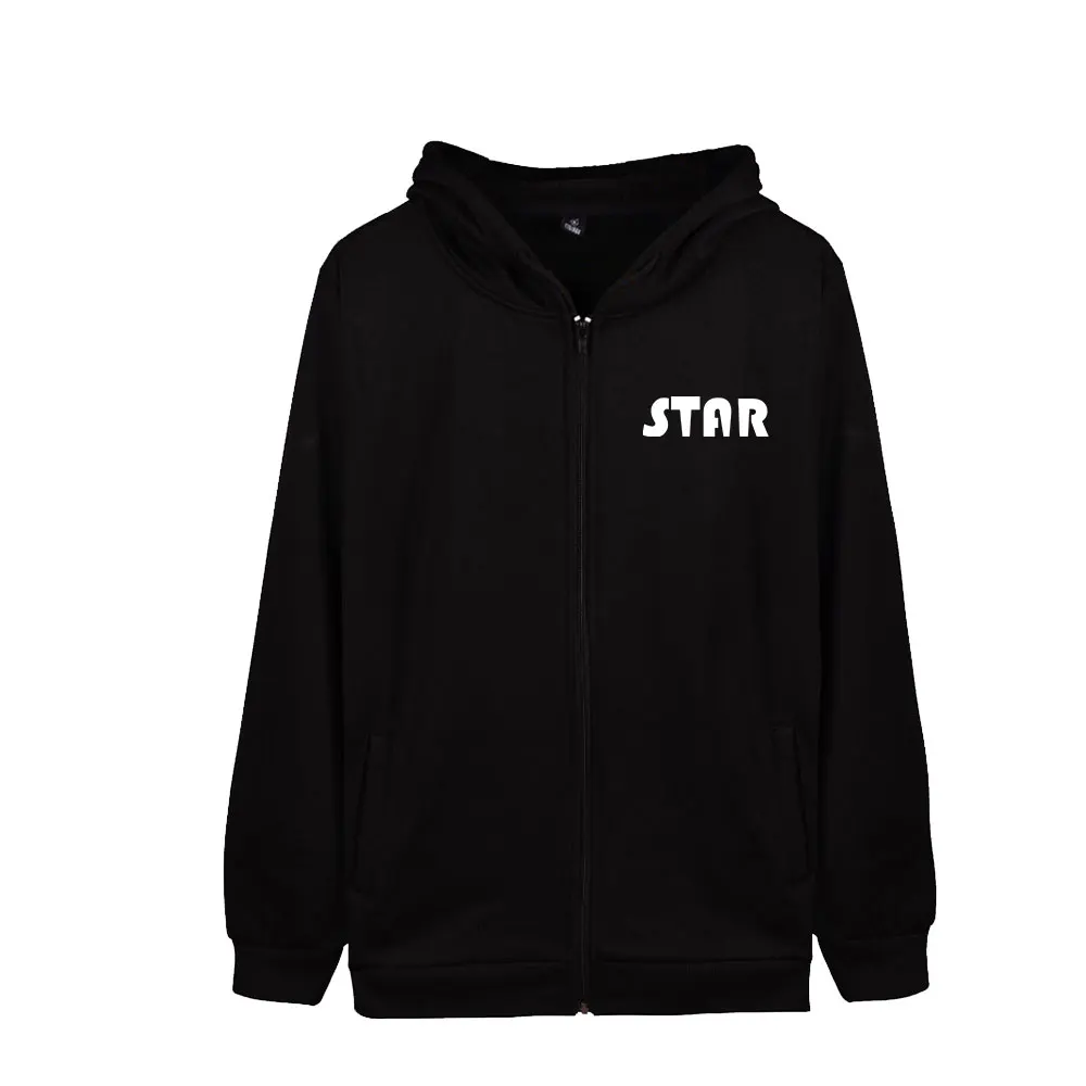

2022 new men and women couple sweater jacket spring and autumn hooded sweater trend casual cardigan loose ins zipper hoodie