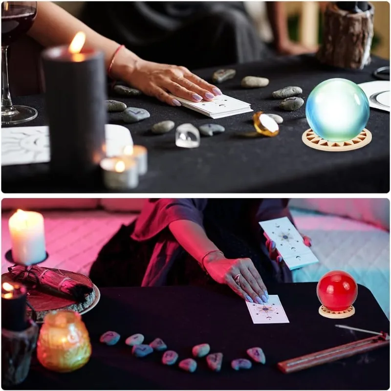 8 Упаковок Подставок Из Натурального Камня Деревянный Держатель Для Цветов В