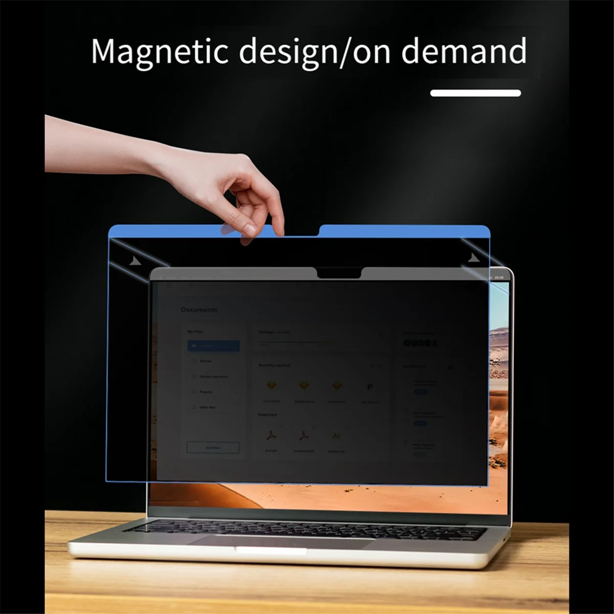 Магнитная Защитная пленка для 15-дюймового A2941 A3114 Антибликовая антишпионская