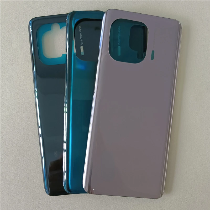 

Крышка батарейного отсека для Xiaomi Mi 11 Pro, стеклянная панель, задняя крышка корпуса, запасные части для Xiaomi Mi11 Pro, Крышка батарейного отсека