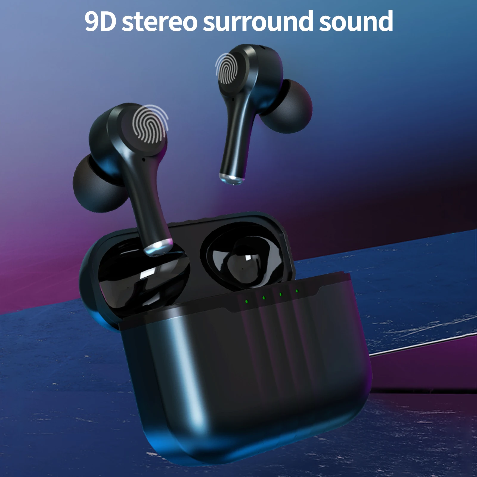 

J7 TWS Wireless Bluetooth 5.2 Headphones ENC ANC Noise Cancelling Gaming Earphones Sport 9D Hifi Stereo Headset For Xiaomi Phone