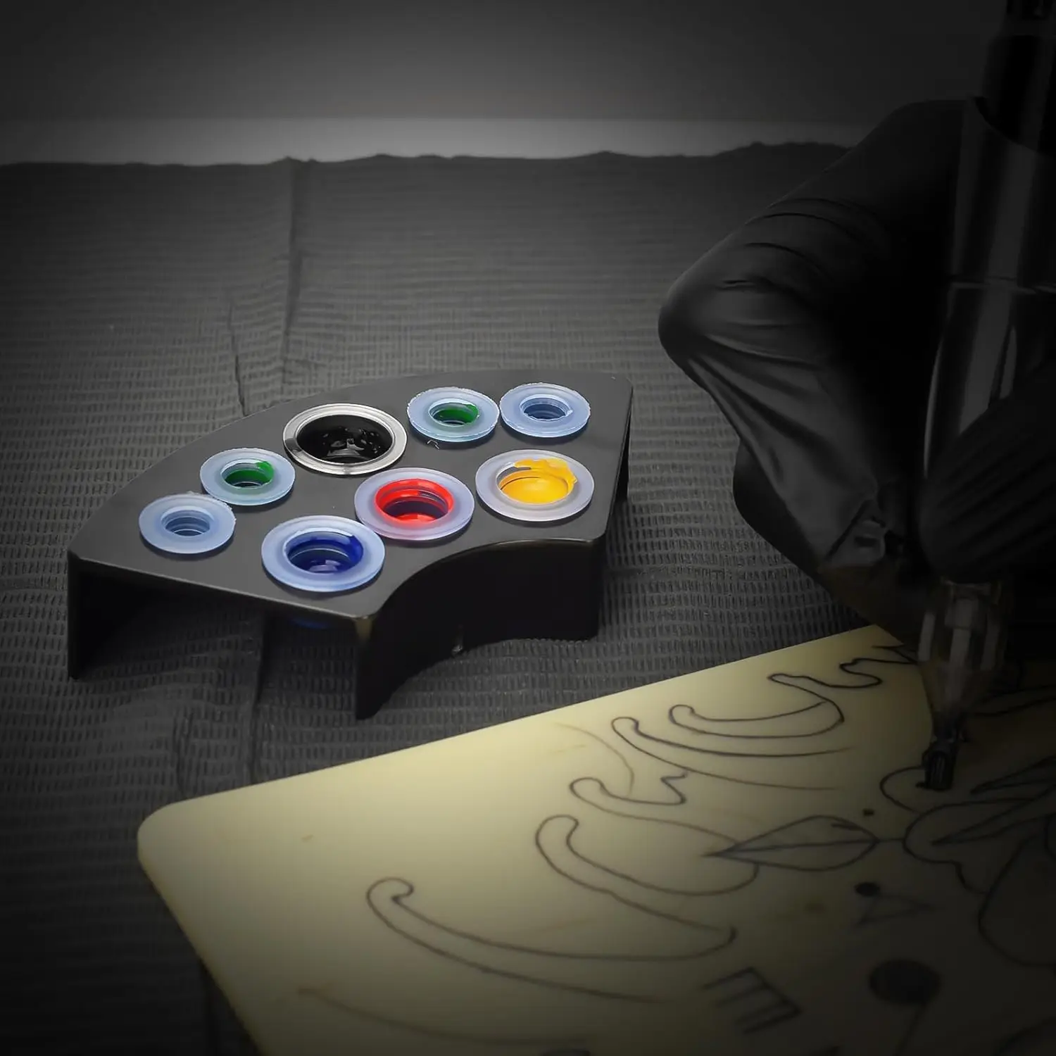 1000/500/100 шт. мягкие силиконовые чернила для татуировок