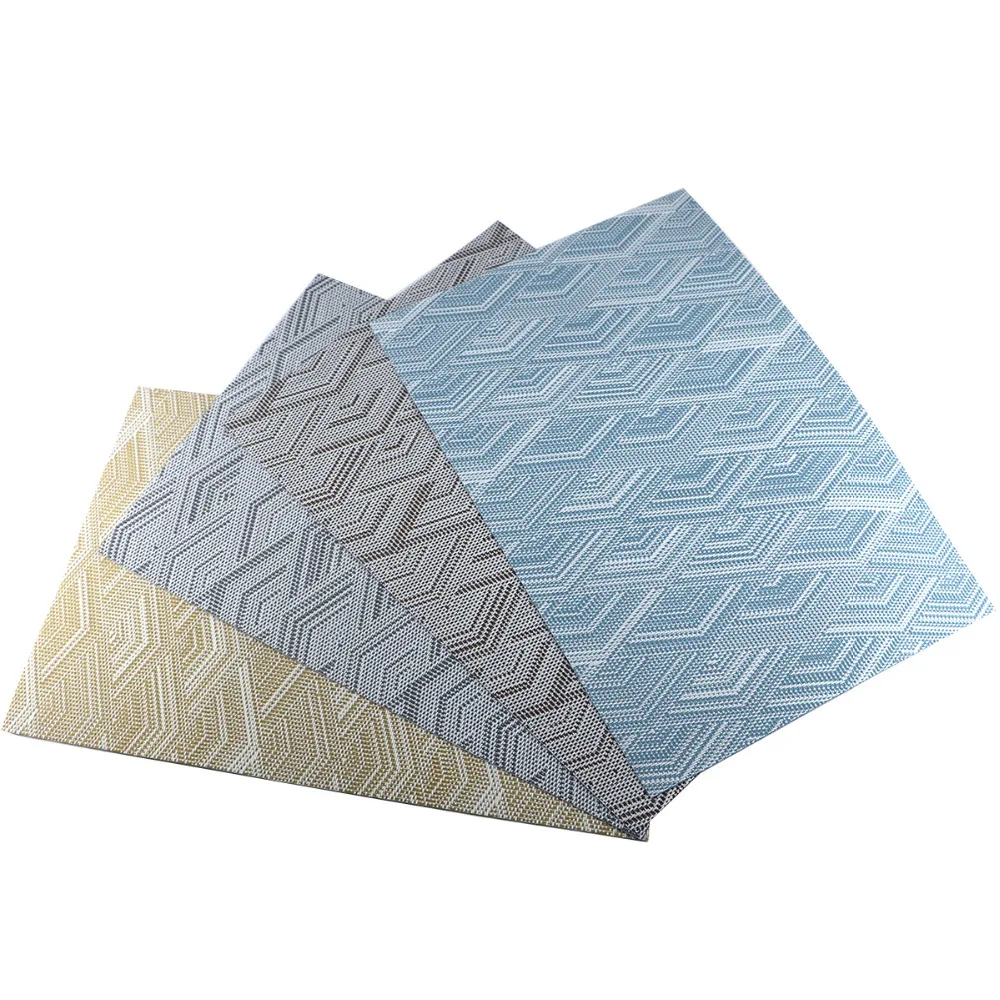 

4pcs/set pvc placemat dining table mats set de table bowl pad napkin dining table tray mat coasters kids table set