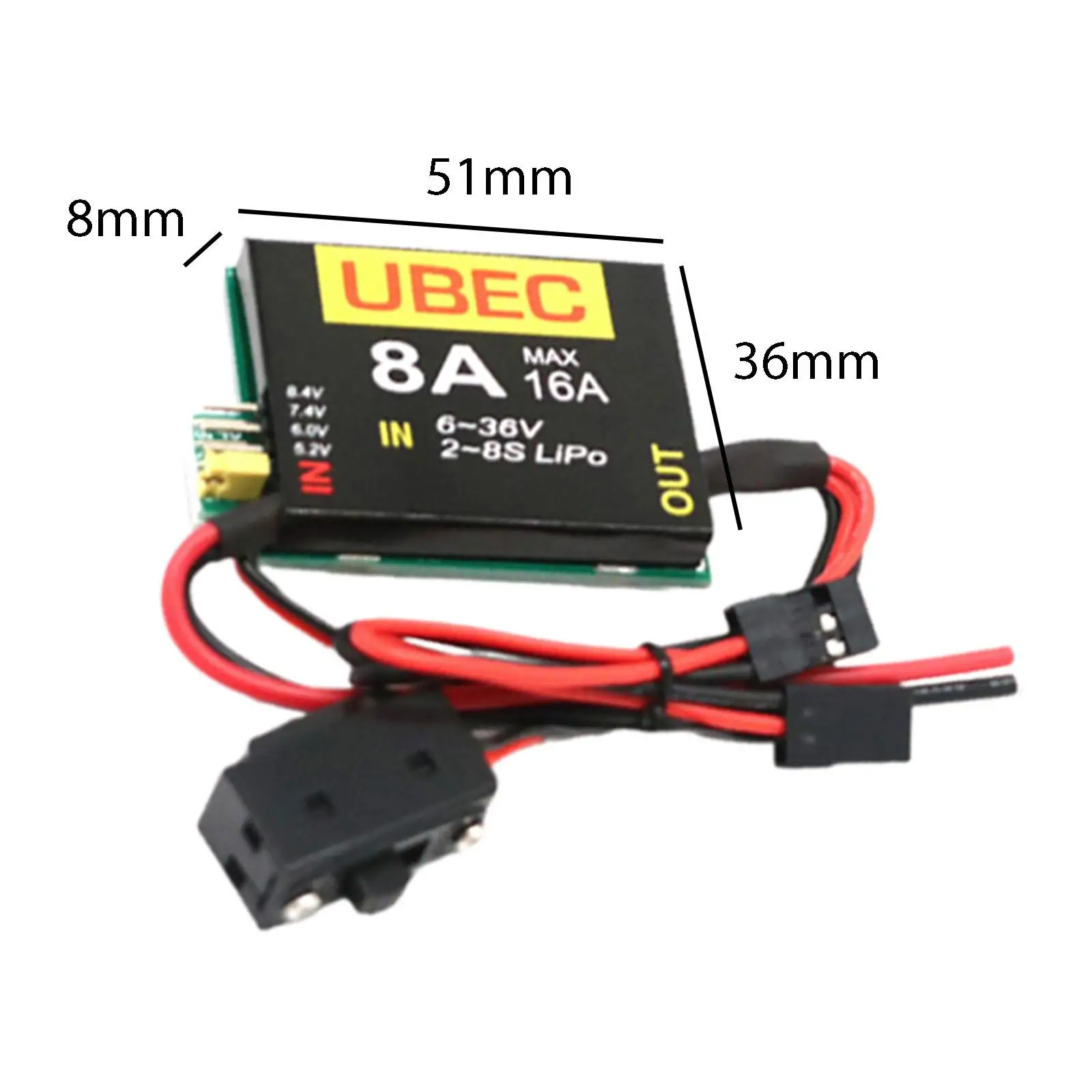 Модуль Ubec с защитой от перегрева профессиональная защита перегрузки по току
