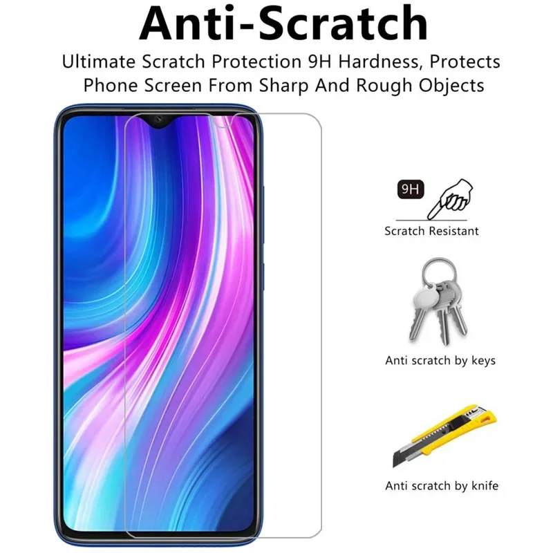 чехол для xiaomi redmi note 8 pro защитная пленка экрана закаленное стекло на защитный ksiomi