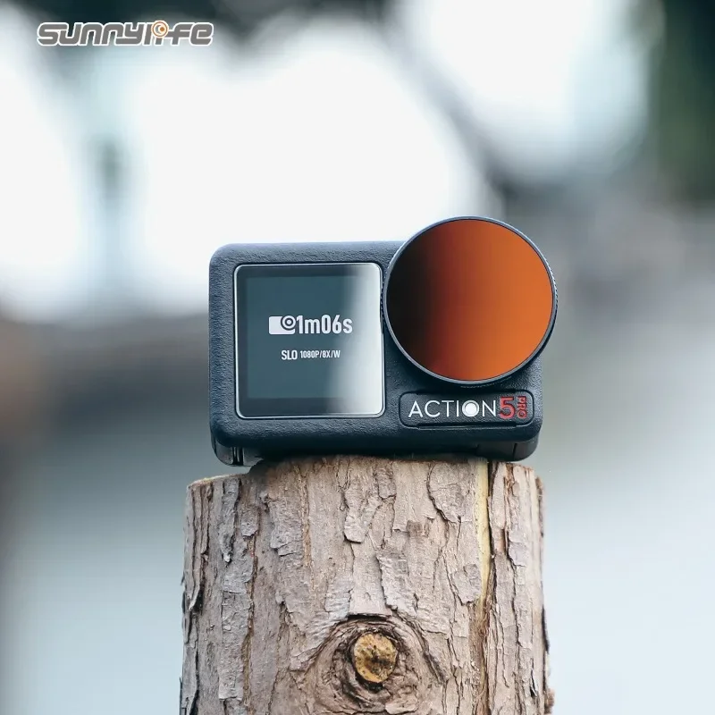 Lens Filter for DJI OSMO Action 5 Pro/4/3 MCUV CPL ND8/16/32/64 ND8/PL Adjusable Set Camera Accessories