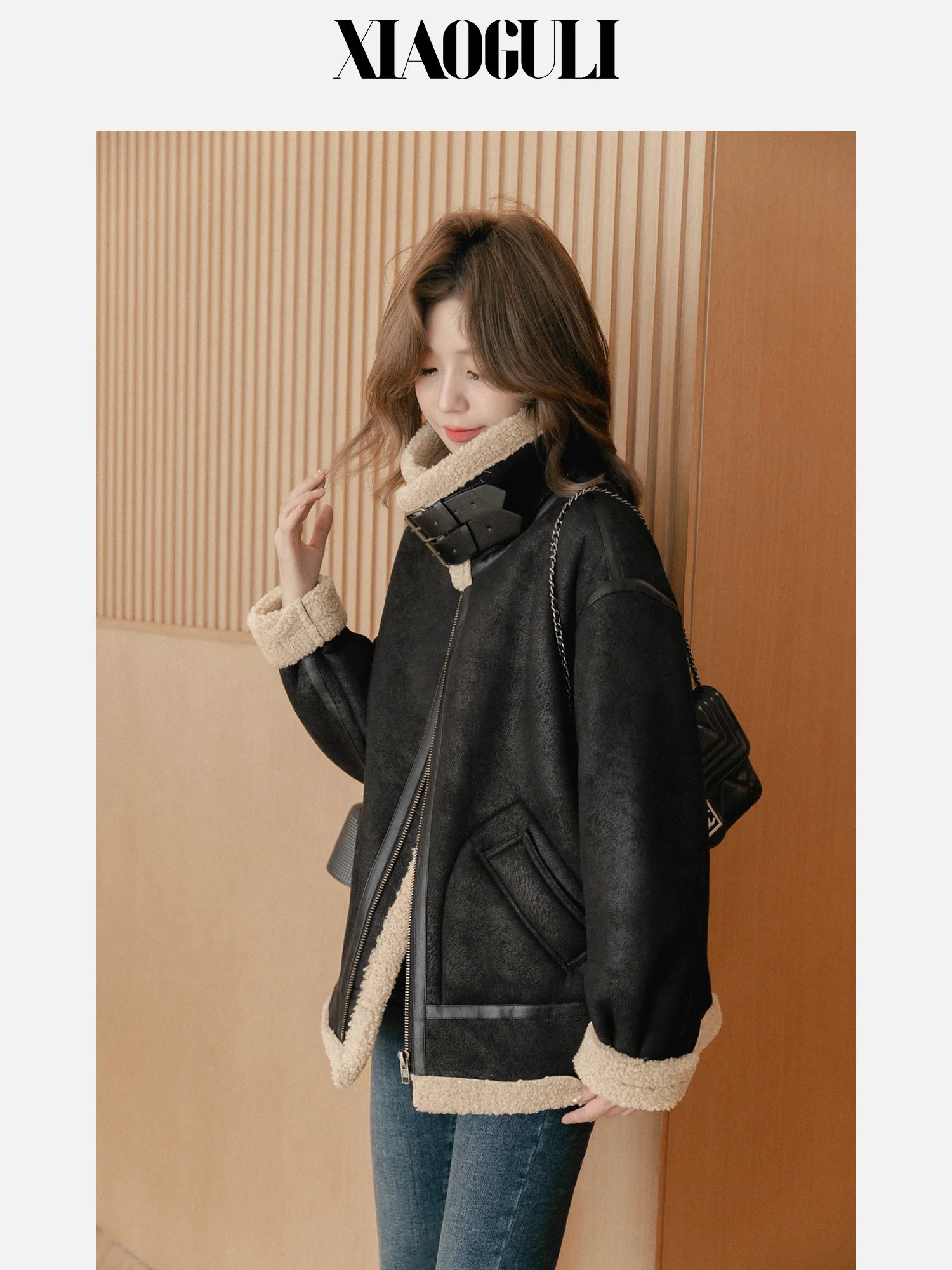 

On Offer With Free Shipping Suede Lamb Wool Coat For Women 2022 Winter Women's Coats New Popular Top American Jacket Woman