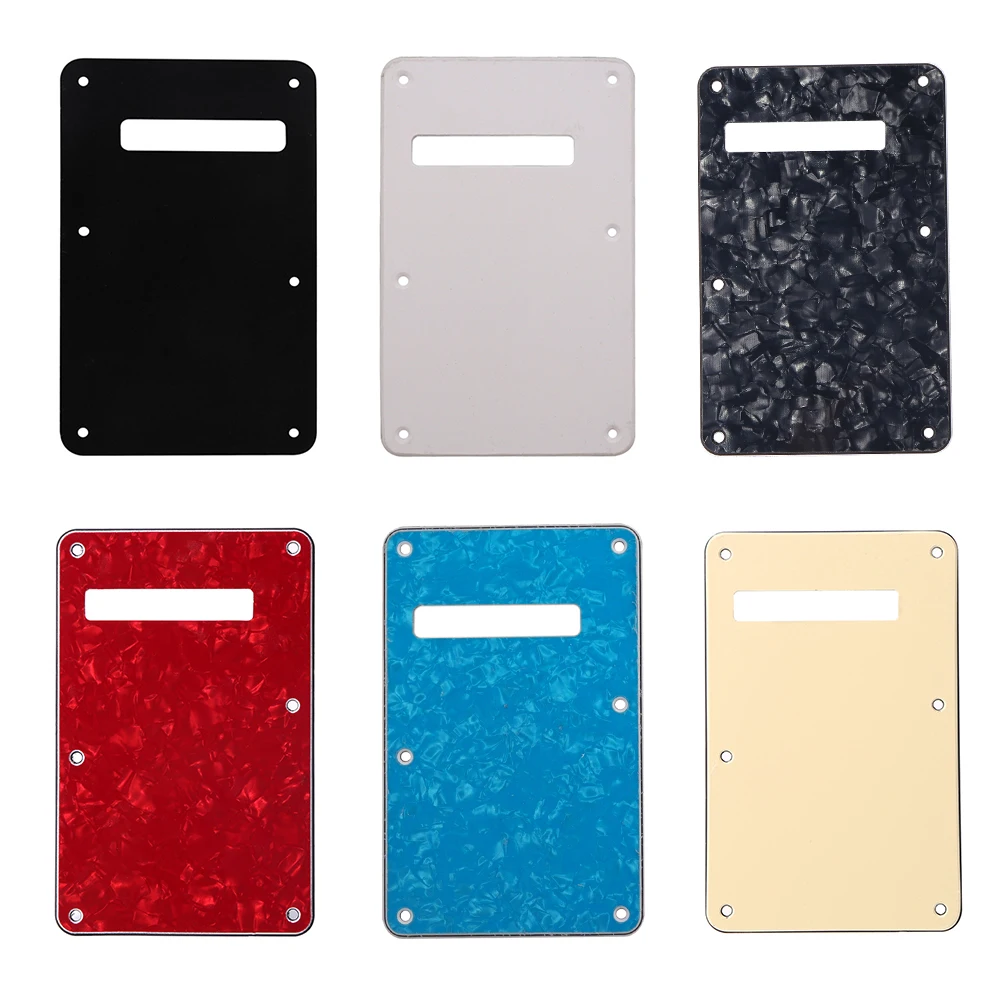 

Pleroo пользовательские гитарные детали-для США Strat Гитара Tremolo крышка Strat задняя пластина гитарная Накладка защита от царапин