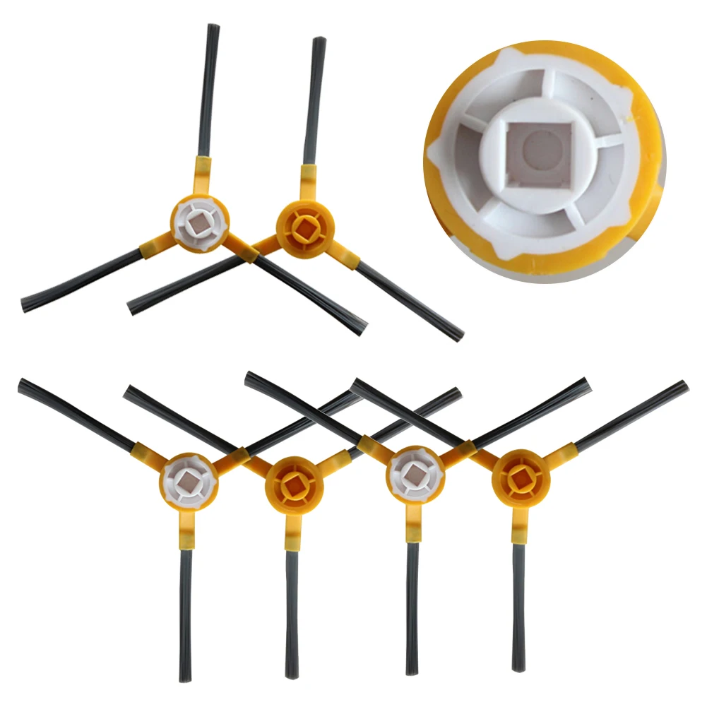 

6pcs Side Brushes For Luby HI5/HI3 Vacuum Cleaner Replace Accessory Household Sweeper Cleaning Tool Home Floor Cleaning Parts