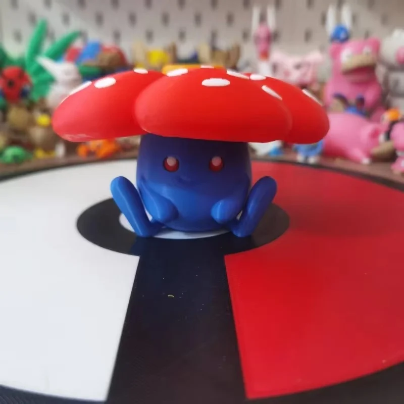 Фото Oddish Gloom Vileplume аниме фигурки пропорциональный мир 1:20 Diy 3D печать персонаж мультфильма Kawaii настольная модель игрушки подарки для мальчиков №2