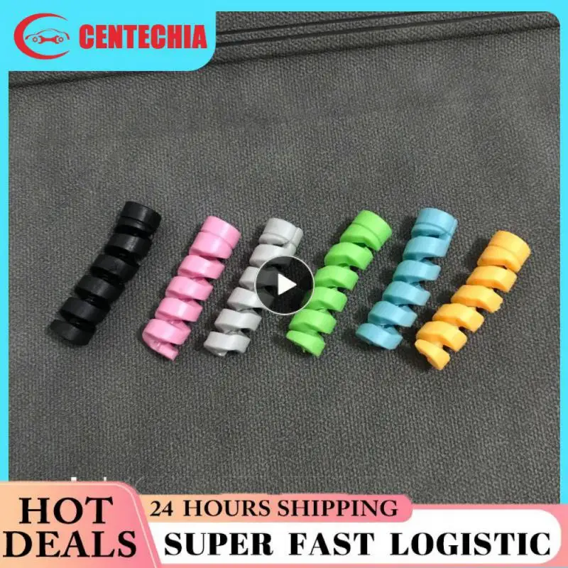 

Charging Cable Protector Cable Organizer Universal Cable Holder Ties Cable Winder Clip Plastic Phone Charger Saver For Phones