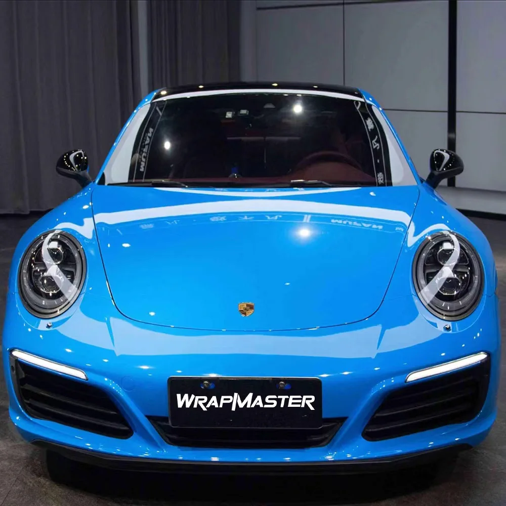 Wrapmaster Супер глянцевая кристаллическая пленка для автомобиля Голубое небо