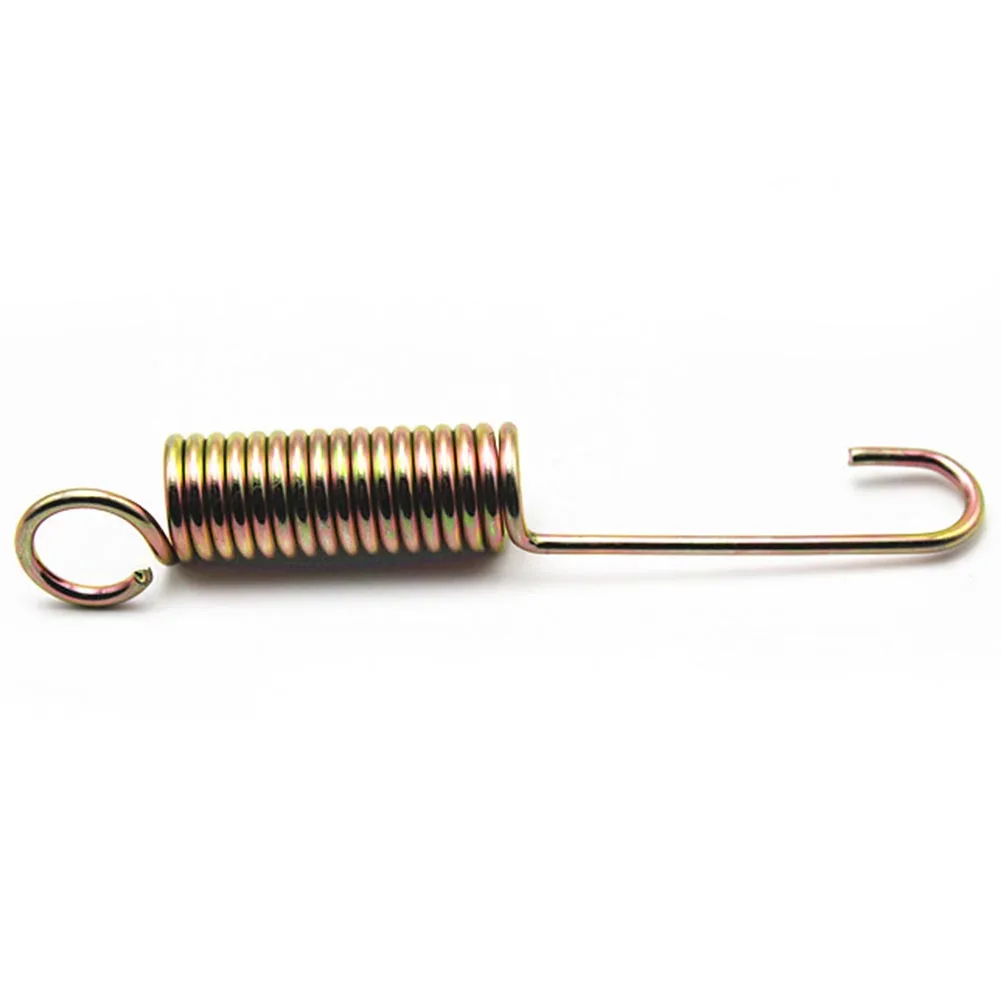 

Extension Spring Side Stand Spring 100mm Overall Length 4PCS Bike Ebike Moto Extension Spring Steel Strong Tension