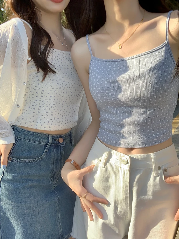 Топ женский летний в Корейском стиле 10 цветов без рукавов |