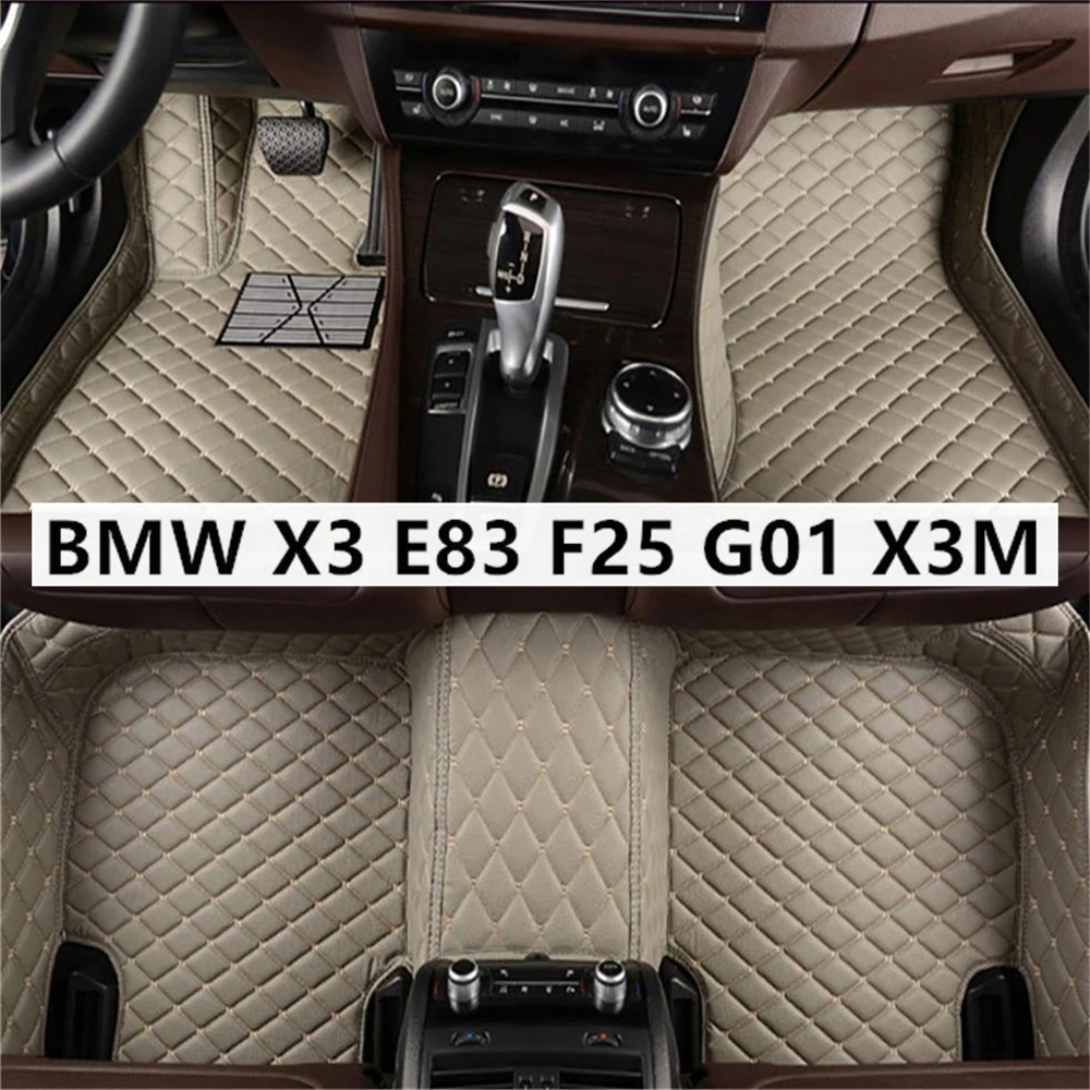 

Автомобильные коврики для BMW X3, E83, F25, G01, X3M, 2018-2023 лет