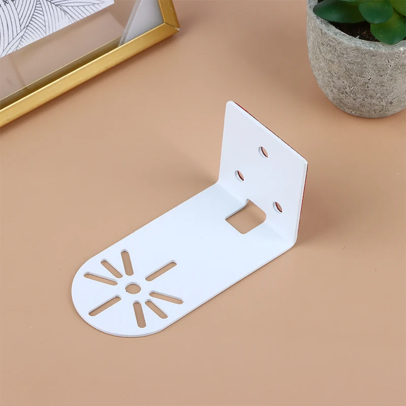 

L Shape Nail Free Wall Mount Camera Iron Bracket with Glue Base PTZ Version Camera Surveillance Bracket for Huawei Xiaomi