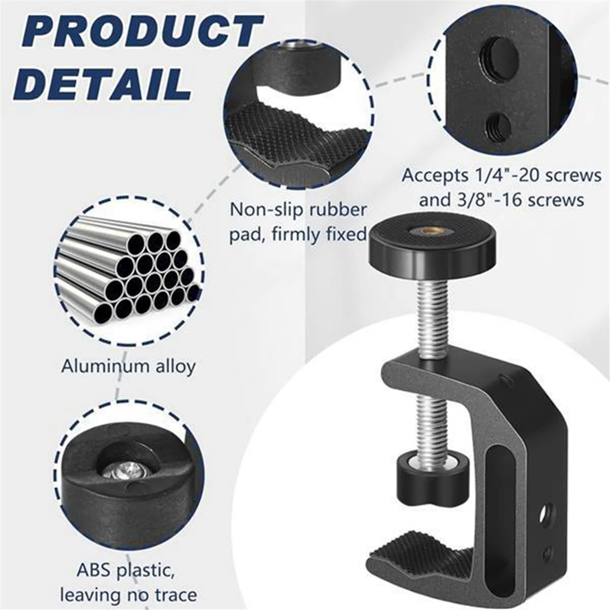 Универсальный C-образный зажим для настольных столов настольные зажимы