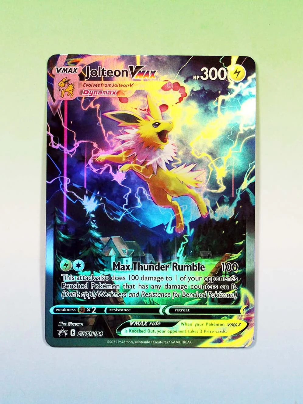 Фото PKM Proxy Generations (GEN) Jungle (JU) Neo Destiny (N4) Коллекционные редкие карты с голографическим и обычным дизайном Джолтеона/Флареона, подарки и игрушки PTCG №4