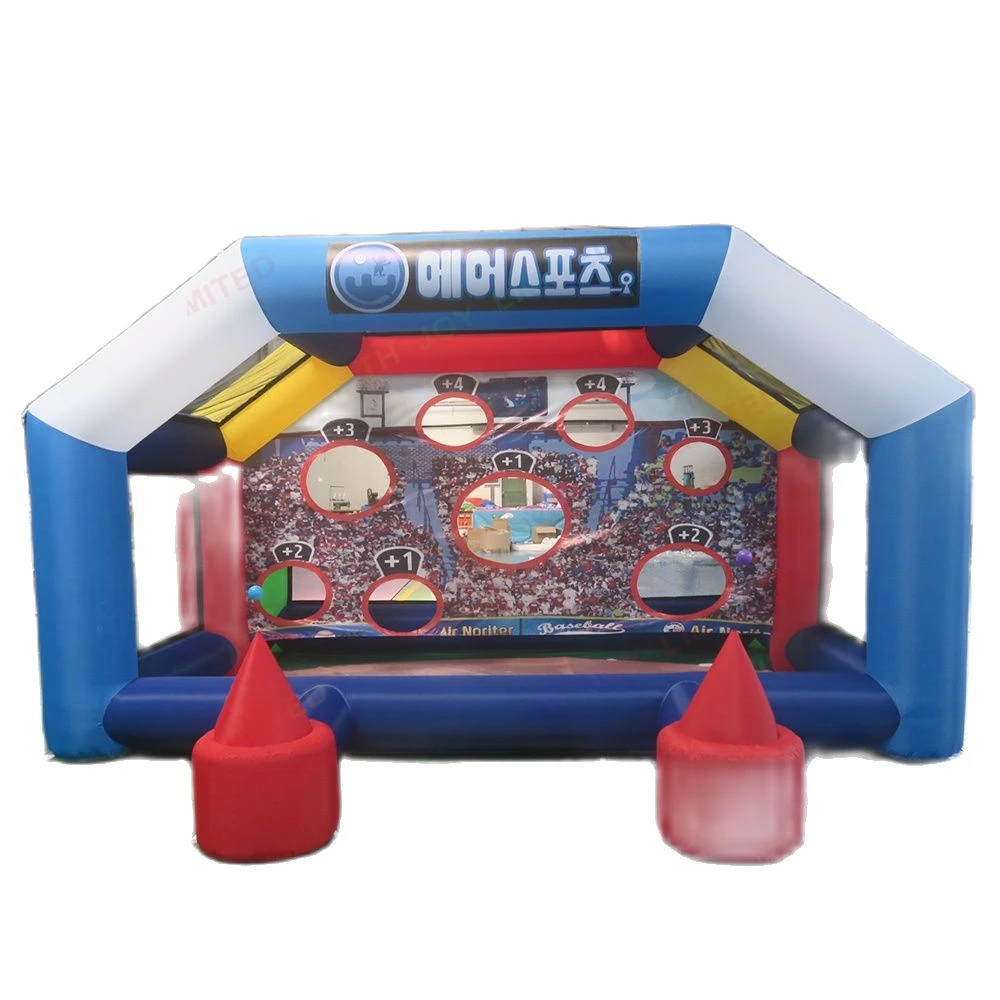 Free Shipping 4.5x4.5x2.5mH Inflatable Baseball Game Carnival Games for Sale
