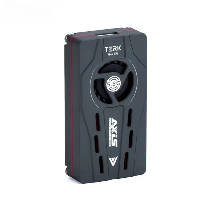 Фото VoidFly 1 шт. новый Axisflying TERK Max 5.8G 3W VTX с вентилятором и радиатором из ЧПУ, двойные функциональные кнопки, встроенный микрофон, бесшумный, для дальних полетов №3
