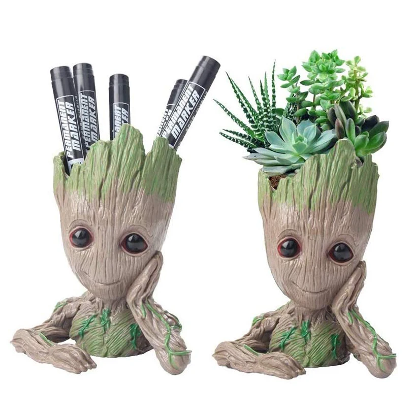 Фигурка грута экшн-фигурка дерева человека героя миниатюрная модель