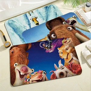 Disney Ice Age Entrance Door Mat Kids Room Bedroom Decoration Balcony Anti-Slip Doormat Living Room Household Carpets