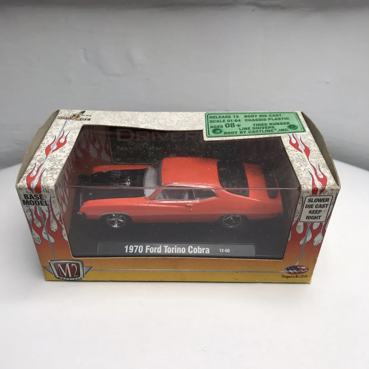 

M2 Machines 1/64 1970 ford torino cobra Collector Edition Metal Diecast Model Race Car Kids Toys Gift