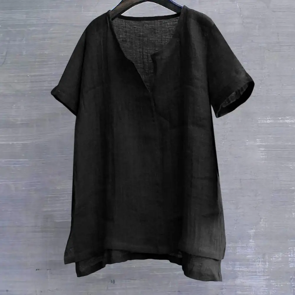 

Chic Men Summer T-shirt Thin Breathable Men Summer Top Casual Pullover Men Top