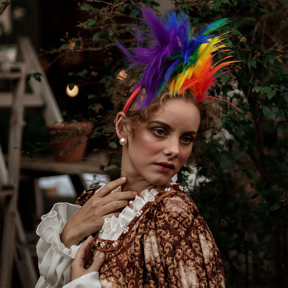 

2 шт. головной убор для дня рождения головной убор для невесты красочный головной убор для волос аксессуары для выпускного вечера головные уборы для Хэллоуина