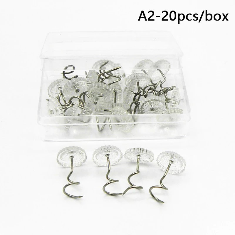 

Прозрачные твист-гвозди для крепления дивана