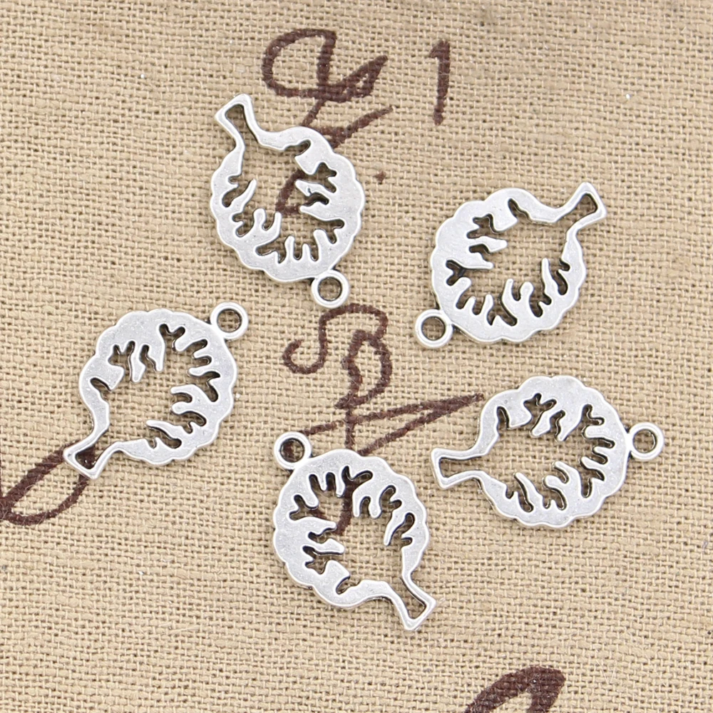 

30pcs Charms Hollow Life Tree 20x14mm Antique Silver Color Pendants DIY Crafts Making Findings Handmade Tibetan Jewelry