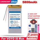 Аккумулятор LOSONCOER 5800 мач для VOYO I8 макс. для планшетов PC Аккумулятор 2 без проводов инструменты