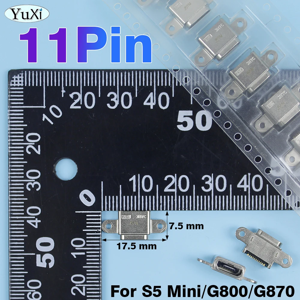 5 шт. разъем для зарядки Micro USB 11 контактов