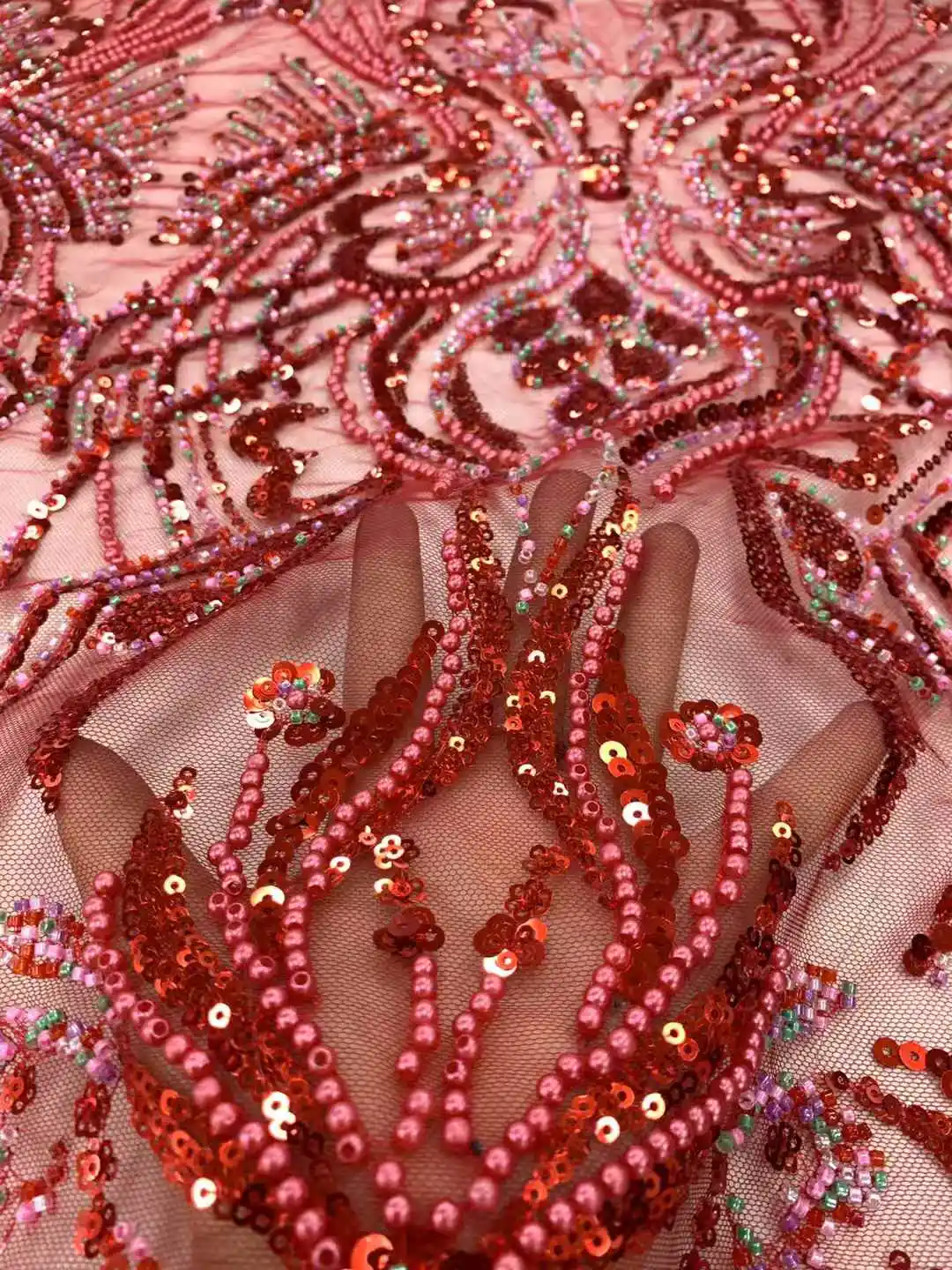 2025 новейшая элегантная мягкая роскошная кружевная ткань лучшего качества с