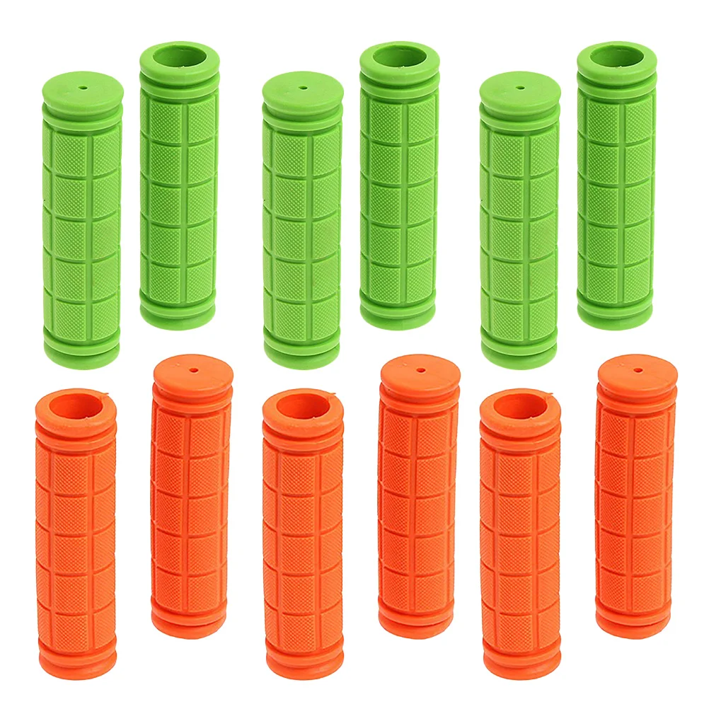 

6 Pair Anti- Road Cycling Skid-proof Grips Handlebar Rubber Ends Bike Cover