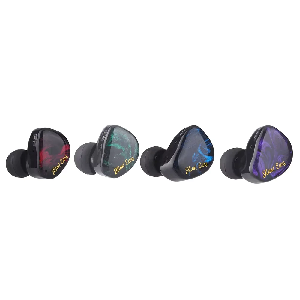 Наушники Kiwi Ears Cadenza с 10-мм бериллиевым динамическим драйвером, 3D-печатью и съемным кабелем 3.5 мм для Hi-Fi звука (art.: 3920da79262e5) - 3920da79262e5