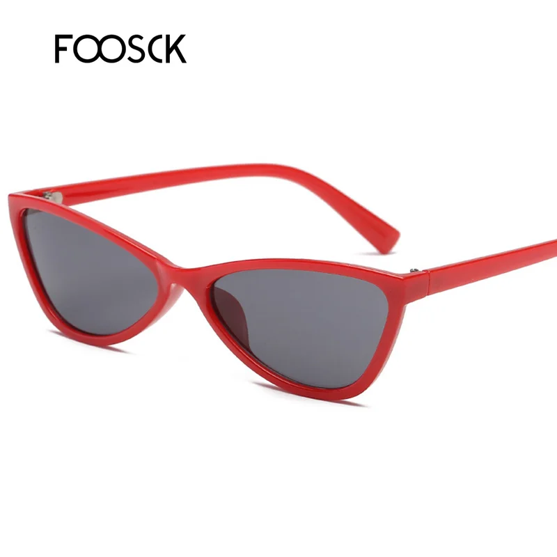 foosck hot fashion high quality cute sexy ladies cat eye sunglasses women vintage brand sun glasses uv400 free global shipping