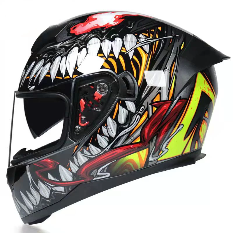 Motorcycle helmets for racing, full-face helmets, motorcycle helmets, unisex, off-road, racing enlarge