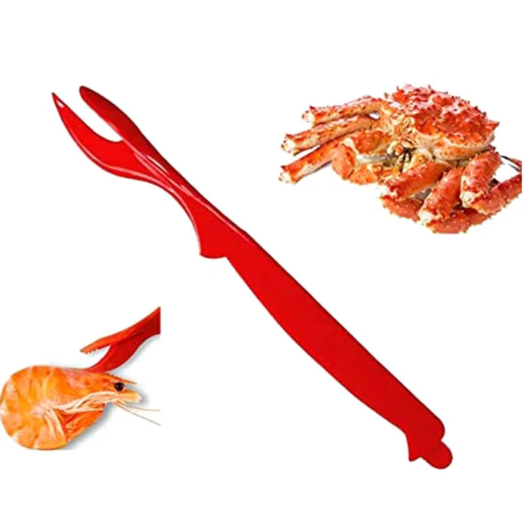 

Dining Seafood Crackers Lobster Picks Tools Crab Fork, Crawfish, Prawns, Shrimp - Easy Opener Shellfish Sheller Knife DH8888