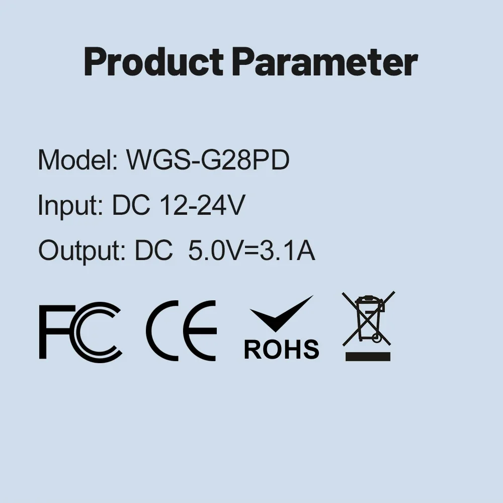 Автомобильное зарядное устройство USB Type-C 20 Вт 3 1 А
