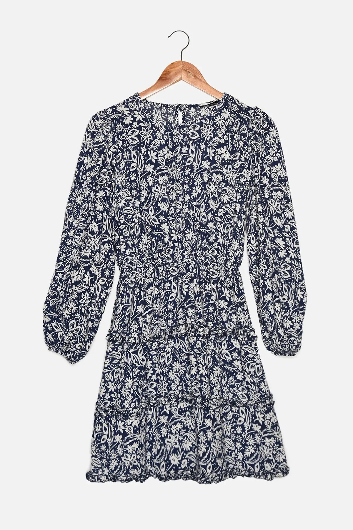 

Trendyol Ruffle Detail Patterned Dress TWOAW22EL0584