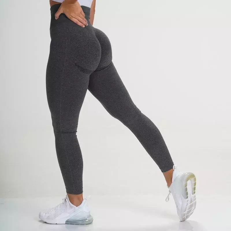 

2022New High Waist Leggings Sexy Gym Pants Seamless Femme Push Up Fitness Leggings Women Elastic Sexy Workout Women Jeggings