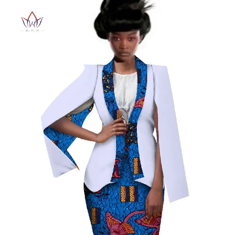 Комплект из двух предметов Женский комплект одежды в африканском стиле топ