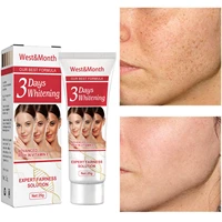 3 days kojic acid freckle removal cream fades dark spot brightening bleach beauty products whitening moisturizing face skin care