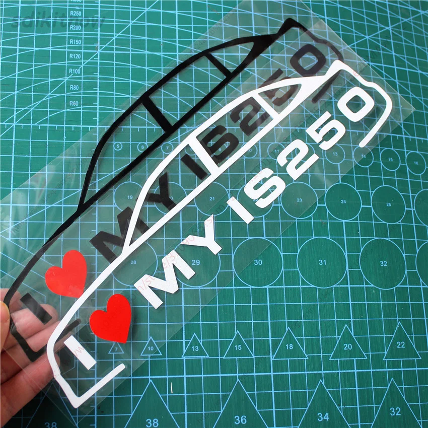 28x8 см I love my car Decal забавная креативная наклейка Стайлинг двери окна украшение Стайлинг для lexus is250 аксессуары