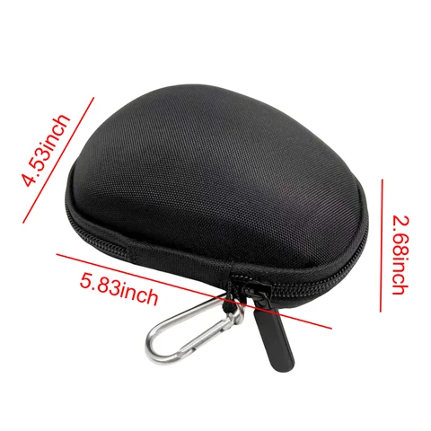 Жесткий дорожный чехол для мыши для беспроводной мыши Logitech MX Master 4/3/3S Жесткий дорожный чехол с карабином