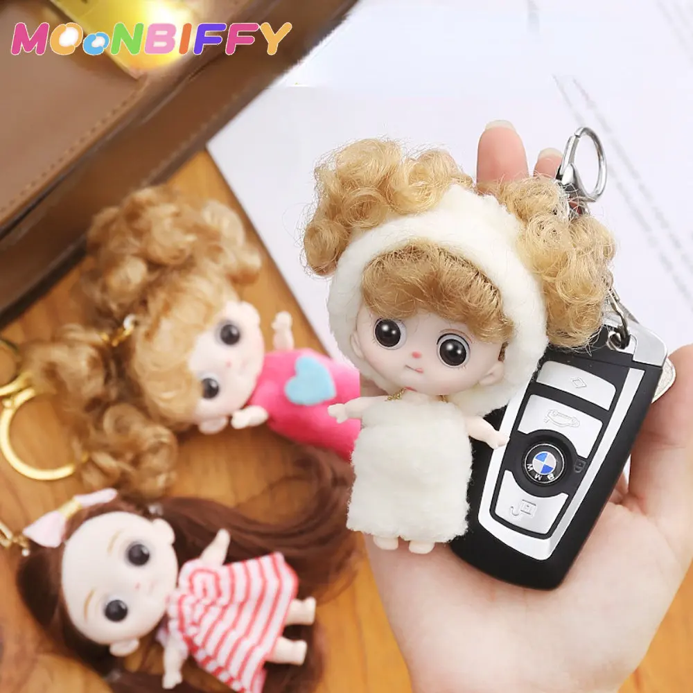 

10 см Кукла Ins Netflix мини-кукла Школьный Рюкзак Подвеска для куклы Украшение брелок мини-подвеска для девочки подарок